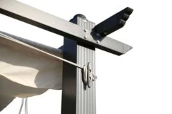 OUTFLEXX Pergola, Anthrazit/creme, Alu/Textil, 300 X 300 X 225 Cm -Beste Gartenmöbel Geschäfte 10 13410.jpg