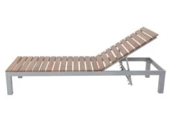 VILLANA Gartenliege, Alu / FSC-Akazienholz, 200 X 70 X 33 Cm, 4-Stufen Verstellbar -Beste Gartenmöbel Geschäfte 10 16457.jpg