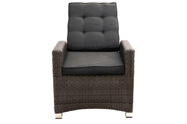 Ploß Rocking Comfort Dining / Lounge Sessel, Grau/braun-meliert, Polyrattan, Verstellbar 10 Ploß Rocking Comfort Dining / Lounge Sessel, Grau/braun-meliert, Polyrattan, Verstellbar – Bild 10