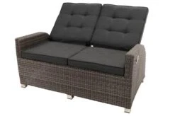 Ploß Rocking Comfort Dining / Lounge 2-Sitzer Sofa, Grau/braun-meliert, Polyrattan, 148x85x112 Cm, Verstellbar 22 Ploß Rocking Comfort Dining / Lounge 2-Sitzer Sofa, Grau/braun-meliert, Polyrattan, 148x85x112 Cm, Verstellbar -Beste Gartenmöbel Geschäfte 10 18206.jpg