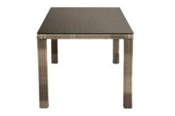 Ploß Rabida Sitzgruppe, Champagner-meliert, Polyrattan, Tisch 170x90 Cm, 6 Stapelsessel, Glasplatte In Steinoptik -Beste Gartenmöbel Geschäfte 10 21073.jpg