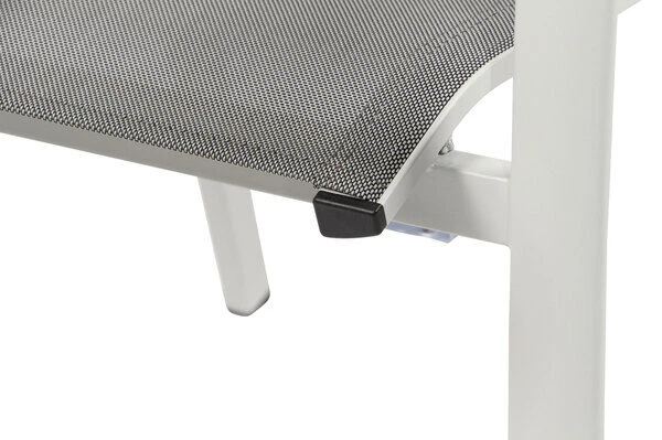 SIENA GARDEN Velia / Silva Dining Set, Weiß/washed Grey, Alu/Ranotex/Keramik, 8 Sessel, Tisch 220 X 100 Cm 10 SIENA GARDEN Velia / Silva Dining Set, Weiß/washed Grey, Alu/Ranotex/Keramik, 8 Sessel, Tisch 220 X 100 Cm – Bild 10