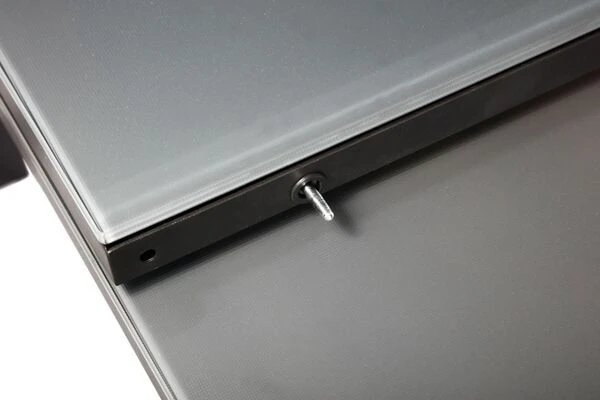 OUTFLEXX Premium Esstischgarnitur, OUTFLEXX® Anthrazit Matt, Alu/Textilene, Tisch 180/240x100cm, 8 Multipositionssessel 11 OUTFLEXX Premium Esstischgarnitur, OUTFLEXX® Anthrazit Matt, Alu/Textilene, Tisch 180/240x100cm, 8 Multipositionssessel – Bild 11