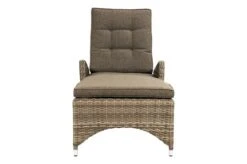 Ploß Rabida Comfort Rollliege, Champagner-meliert, Polyrattan, 198x68x44cm, Verstellbar, Hohe Sitzhöhe -Beste Gartenmöbel Geschäfte 11 20165.jpg