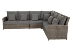 OUTFLEXX Dining Set, Grau, Polyrattan, 4tlg, 5-6 Personen, Inkl. Polster Und Kissen -Beste Gartenmöbel Geschäfte 11 20661.jpg