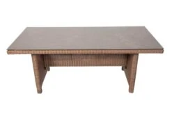 OUTFLEXX Dining Tisch, Hellbraun, Polyrattan, 200 X 95 Cm, Tischplatte Spraystone, 6mm -Beste Gartenmöbel Geschäfte 11 20676.jpg