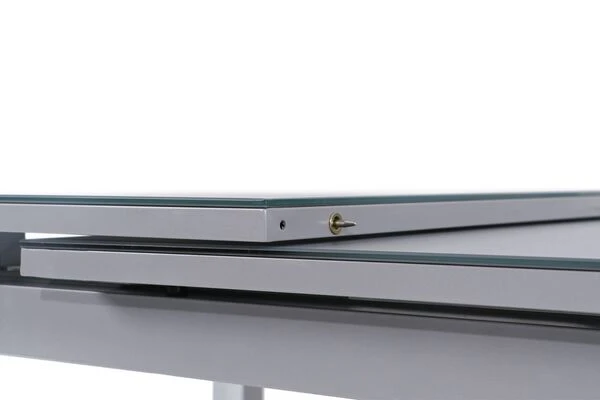 KETTLER Friends Esstischgarnitur, Silber, Alu/Textilene, Tisch 180/240 X 100 Cm, 6 Stapelsessel 9 KETTLER Friends Esstischgarnitur, Silber, Alu/Textilene, Tisch 180/240 X 100 Cm, 6 Stapelsessel – Bild 9