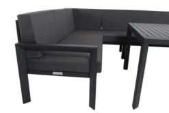 VILLANA Dining-Lounge, Schwarz/grau Meliert, Alu/Polyester, Inkl. Kissen 31 VILLANA Dining-Lounge, Schwarz/grau Meliert, Alu/Polyester, Inkl. Kissen -Beste Gartenmöbel Geschäfte 12 16473.jpg