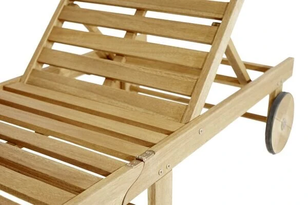 Ploß Rollliege, FSC®-Akazienholz, Geölt, 197 X 69 X 30 Cm, Klappbar, Verstellbar 12 Ploß Rollliege, FSC®-Akazienholz, Geölt, 197 X 69 X 30 Cm, Klappbar, Verstellbar – Bild 12