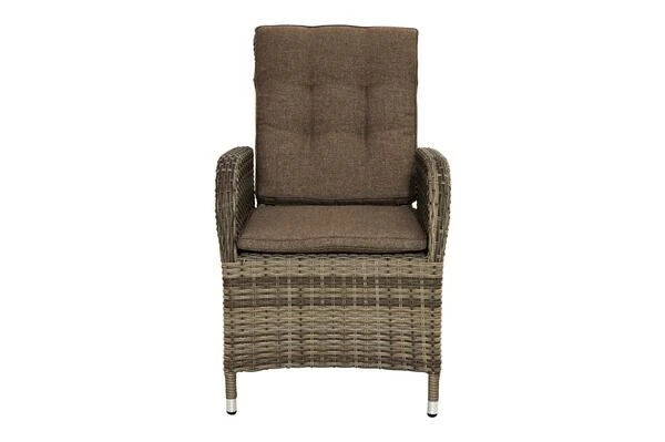 Ploß Rabida Dining Sessel, Champagner-meliert, Polyrattan, Verstellbar, Mit Fußhocker 12 Ploß Rabida Dining Sessel, Champagner-meliert, Polyrattan, Verstellbar, Mit Fußhocker – Bild 12