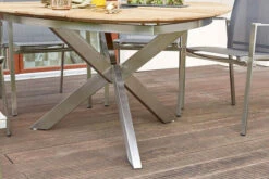 DIAMOND GARDEN Lyon Triangel Esstisch, Edelstahl/Recycled Teak, 150x 150 Cm 24 DIAMOND GARDEN Lyon Triangel Esstisch, Edelstahl/Recycled Teak, 150x 150 Cm -Beste Gartenmöbel Geschäfte 12 21210.jpg