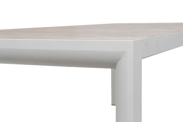 SIENA GARDEN Velia / Silva Dining Set, Weiß/washed Grey, Alu/Ranotex/Keramik, 8 Sessel, Tisch 220 X 100 Cm 12 SIENA GARDEN Velia / Silva Dining Set, Weiß/washed Grey, Alu/Ranotex/Keramik, 8 Sessel, Tisch 220 X 100 Cm – Bild 12