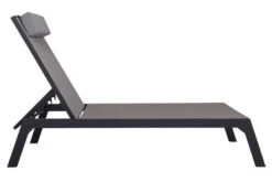 VILLANA Gartenliege, Anthrazit/grau, Aluminium/Textil, 198 X 60 X 32 Cm, Verstellbar -Beste Gartenmöbel Geschäfte 13405 6.jpg