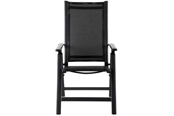 OUTFLEXX Premium Esstischgarnitur, OUTFLEXX® Anthrazit Matt, Alu/Textilene, Tisch 180/240x100cm, 8 Multipositionssessel 13 OUTFLEXX Premium Esstischgarnitur, OUTFLEXX® Anthrazit Matt, Alu/Textilene, Tisch 180/240x100cm, 8 Multipositionssessel – Bild 13