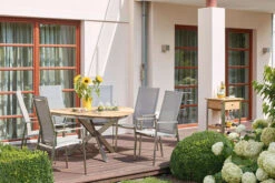 DIAMOND GARDEN Lyon Triangel Esstisch, Edelstahl/Recycled Teak, 150x 150 Cm 25 DIAMOND GARDEN Lyon Triangel Esstisch, Edelstahl/Recycled Teak, 150x 150 Cm -Beste Gartenmöbel Geschäfte 13 21210.jpg