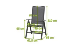 SIENA GARDEN Livorno Multipositionssessel, Anthrazit/silber-schwarz, Alu/Ranotex®, 68x63x110cm -Beste Gartenmöbel Geschäfte 14263 5.jpg