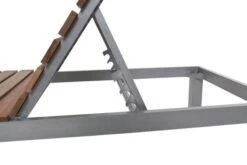 VILLANA Gartenliege, Alu / FSC-Akazienholz, 200 X 70 X 33 Cm, 4-Stufen Verstellbar -Beste Gartenmöbel Geschäfte 14 16457.jpg