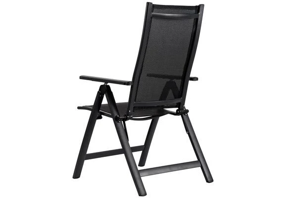 OUTFLEXX Premium Esstischgarnitur, OUTFLEXX® Anthrazit Matt, Alu/Textilene, Tisch 180/240x100cm, 8 Multipositionssessel 14 OUTFLEXX Premium Esstischgarnitur, OUTFLEXX® Anthrazit Matt, Alu/Textilene, Tisch 180/240x100cm, 8 Multipositionssessel – Bild 14