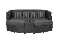 OUTFLEXX Houston Loungebett, Grau, Polyrattan, Doppel-halbrund, Viele Stellmöglichkeiten, Dach Klappbar -Beste Gartenmöbel Geschäfte 15 18543.jpg
