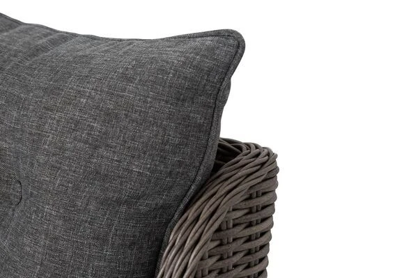 OUTFLEXX Esstischgarnitur, Polyrattan/Teakholz, Tisch 200x100cm, 6 Diningsessel, Inkl. Polster 15 OUTFLEXX Esstischgarnitur, Polyrattan/Teakholz, Tisch 200x100cm, 6 Diningsessel, Inkl. Polster – Bild 15