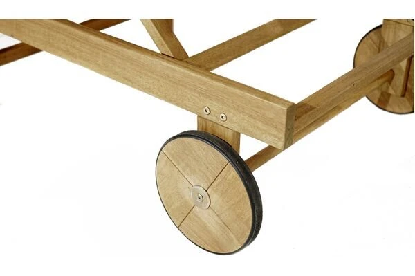 Ploß Rollliege, FSC®-Akazienholz, Geölt, 197 X 69 X 30 Cm, Klappbar, Verstellbar 16 Ploß Rollliege, FSC®-Akazienholz, Geölt, 197 X 69 X 30 Cm, Klappbar, Verstellbar – Bild 16