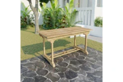 OUTFLEXX Ontario Ausziehtisch, Natur, Teakholz, 195/295x90cm, Fein Geschliffen -Beste Gartenmöbel Geschäfte 18311 3.jpg