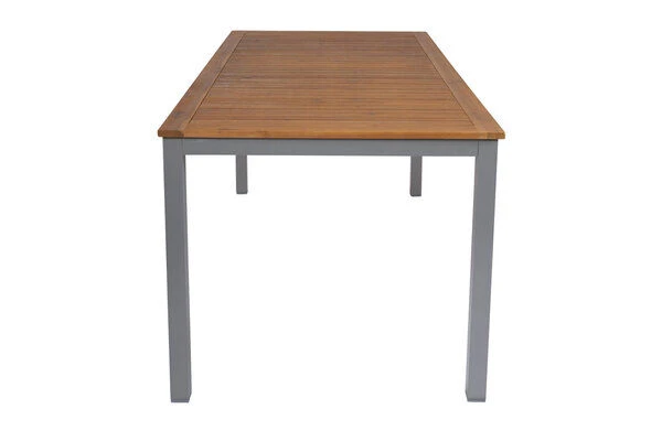 VILLANA Esstisch, Alu Pulverbeschichtet / FSC Akazienholz, 180 X 90 Cm 7 VILLANA Esstisch, Alu Pulverbeschichtet / FSC Akazienholz, 180 X 90 Cm – Bild 7