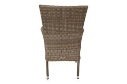 Ploß Rabida Sitzgruppe, Champagner-meliert, Polyrattan, Tisch 170x90 Cm, 6 Stapelsessel, Glasplatte In Steinoptik -Beste Gartenmöbel Geschäfte 18 21073.jpg