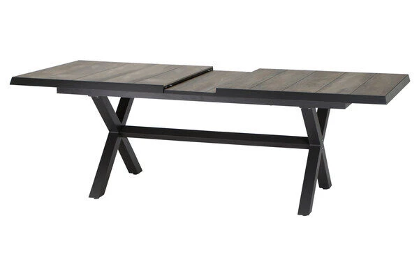 SIENA GARDEN Velia / Sincro Dining Set, Anthrazit/natur-grau, Alu/Ranotex/Keramik, 8 Sessel, Ausziehtisch 205/265 X 103 Cm 18 SIENA GARDEN Velia / Sincro Dining Set, Anthrazit/natur-grau, Alu/Ranotex/Keramik, 8 Sessel, Ausziehtisch 205/265 X 103 Cm – Bild 18