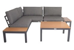 VILLANA Eck-Loungegruppe, Anthrazit/grau Meliert, Alu/Holzimitat/Polyester, 5 Personen, Inkl. Kissen -Beste Gartenmöbel Geschäfte 19812 Polywood 06.jpg