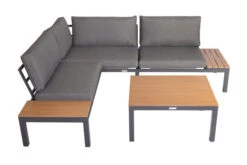 VILLANA Eck-Loungegruppe, Anthrazit/grau Meliert, Alu/Holzimitat/Polyester, 5 Personen, Inkl. Kissen -Beste Gartenmöbel Geschäfte 19812 Polywood 08.jpg