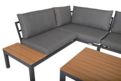 VILLANA Eck-Loungegruppe, Anthrazit/grau Meliert, Alu/Holzimitat/Polyester, 5 Personen, Inkl. Kissen -Beste Gartenmöbel Geschäfte 19812 Polywood 09.jpg