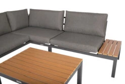 VILLANA Eck-Loungegruppe, Anthrazit/grau Meliert, Alu/Holzimitat/Polyester, 5 Personen, Inkl. Kissen -Beste Gartenmöbel Geschäfte 19812 Polywood 10.jpg