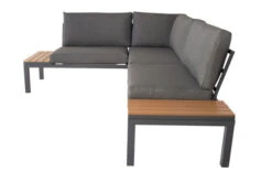 VILLANA Eck-Loungegruppe, Anthrazit/grau Meliert, Alu/Holzimitat/Polyester, 5 Personen, Inkl. Kissen -Beste Gartenmöbel Geschäfte 19812 Polywood 15.jpg