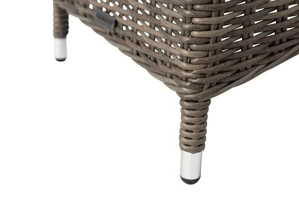 OUTFLEXX Esstischgarnitur, Edelstahl/recyceltes FSC-Teak, Tisch 160x90 Cm, 6 Hochlehner- Diningsessel, A-Gestell 18 OUTFLEXX Esstischgarnitur, Edelstahl/recyceltes FSC-Teak, Tisch 160x90 Cm, 6 Hochlehner- Diningsessel, A-Gestell – Bild 18