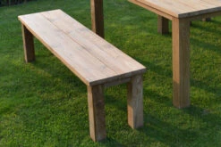 Dreisitzer Laredo Aus Gebürstetem Teakholz Von Ploß, 170x40 Cm