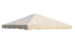 OUTFLEXX Ersatzdach Für Pavillons, Beige, Polyester, 300x300cm