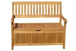 Ploß Aufbewahrungsbank, FSC-Akazie, 107 X 59 X 90 Cm, Inkl. Zinkbeschlägen -Beste Gartenmöbel Geschäfte 1 16526.jpg