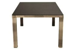 Ploß Rabida Dining Set, Champagner-meliert, Polyrattan, Tisch 180x110 Cm, 6 Sessel -Beste Gartenmöbel Geschäfte 20 21058.jpg