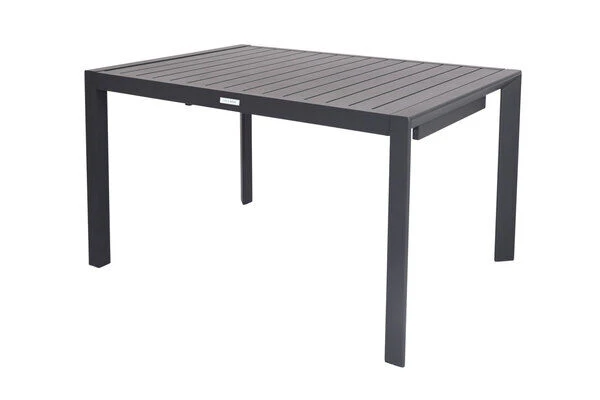 VILLANA Ausziehtisch, Anthrazit, Aluminium, 130/180x90cm, Mit Ausziehmechanismus 3 VILLANA Ausziehtisch, Anthrazit, Aluminium, 130/180x90cm, Mit Ausziehmechanismus – Bild 3