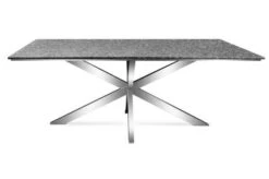 OUTFLEXX Esstisch, Grau, Granit / Edelstahl, 200x100 Cm, Modernes Design -Beste Gartenmöbel Geschäfte 21746 8.JPG