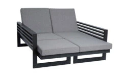 STERN Holly Dining-Bank/Liege, Anthrazit, Aluminium, 216x80x73 Cm, Inkl. Polster Grau Meliert 11 STERN Holly Dining-Bank/Liege, Anthrazit, Aluminium, 216x80x73 Cm, Inkl. Polster Grau Meliert -Beste Gartenmöbel Geschäfte 21890 3.jpg