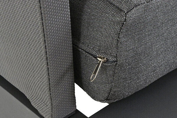 SIENA GARDEN Larina Loungemöbel, Matt Graphit, Aluminium, 2-teilig, Inkl. Sitz-und Rückenkissen, Für Bis Zu 5 Personen 11 SIENA GARDEN Larina Loungemöbel, Matt Graphit, Aluminium, 2-teilig, Inkl. Sitz-und Rückenkissen, Für Bis Zu 5 Personen – Bild 11