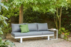SIENA GARDEN Avenia Dining-Bank/Liege, Matt Weiß-grau/stone Grey, Aluminium, 73x195x70 Cm, Inkl. Sitz-und Rückenkissen 21 SIENA GARDEN Avenia Dining-Bank/Liege, Matt Weiß-grau/stone Grey, Aluminium, 73x195x70 Cm, Inkl. Sitz-und Rückenkissen -Beste Gartenmöbel Geschäfte 21999 11.jpg