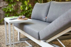 SIENA GARDEN Avenia Dining-Bank/Liege, Matt Weiß-grau/stone Grey, Aluminium, 73x195x70 Cm, Inkl. Sitz-und Rückenkissen 13 SIENA GARDEN Avenia Dining-Bank/Liege, Matt Weiß-grau/stone Grey, Aluminium, 73x195x70 Cm, Inkl. Sitz-und Rückenkissen -Beste Gartenmöbel Geschäfte 21999 3.jpg