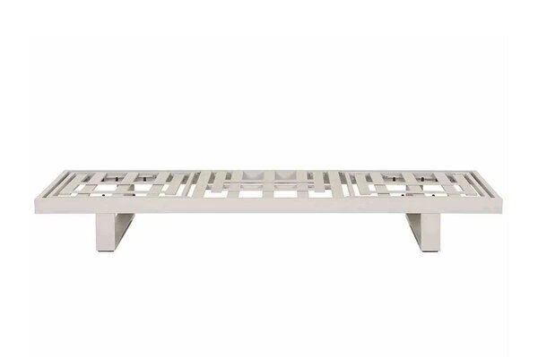 SIENA GARDEN Avenia Dining-Bank/Liege, Matt Weiß-grau/stone Grey, Aluminium, 73x195x70 Cm, Inkl. Sitz-und Rückenkissen 7 SIENA GARDEN Avenia Dining-Bank/Liege, Matt Weiß-grau/stone Grey, Aluminium, 73x195x70 Cm, Inkl. Sitz-und Rückenkissen – Bild 7