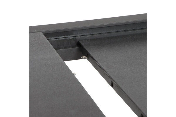 SIENA GARDEN Savona/Kingston Esstischgarnitur, Matt Graphit/grau/slate Look, Alu/Teak/Keramik/Texfabric, Tisch 220/340x108 Cm, 8 Stapelsessel 10 SIENA GARDEN Savona/Kingston Esstischgarnitur, Matt Graphit/grau/slate Look, Alu/Teak/Keramik/Texfabric, Tisch 220/340x108 Cm, 8 Stapelsessel – Bild 10