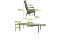 SIENA GARDEN Savona/Kingston Esstischgarnitur, Matt Graphit/grau/slate Look, Alu/Teak/Keramik/Texfabric, Tisch 220/340x108 Cm, 8 Stapelsessel 16 SIENA GARDEN Savona/Kingston Esstischgarnitur, Matt Graphit/grau/slate Look, Alu/Teak/Keramik/Texfabric, Tisch 220/340x108 Cm, 8 Stapelsessel -Beste Gartenmöbel Geschäfte 22048 5.jpg