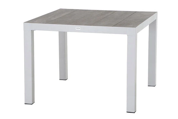 SIENA GARDEN Silva/Velia Esstischgarnitur, Matt Weiß, Alu/Keramik/Ranotex®-Gewebe, Tisch 100x100 Cm, 4 Dining Sessel 10 SIENA GARDEN Silva/Velia Esstischgarnitur, Matt Weiß, Alu/Keramik/Ranotex®-Gewebe, Tisch 100x100 Cm, 4 Dining Sessel – Bild 10