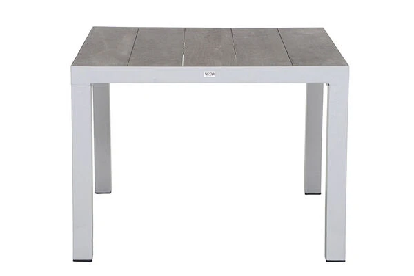 SIENA GARDEN Silva/Velia Esstischgarnitur, Matt Weiß, Alu/Keramik/Ranotex®-Gewebe, Tisch 100x100 Cm, 4 Dining Sessel 11 SIENA GARDEN Silva/Velia Esstischgarnitur, Matt Weiß, Alu/Keramik/Ranotex®-Gewebe, Tisch 100x100 Cm, 4 Dining Sessel – Bild 11